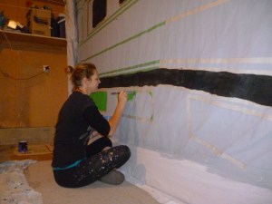 My Garage was slowly was transformed into The Starship Enterprise